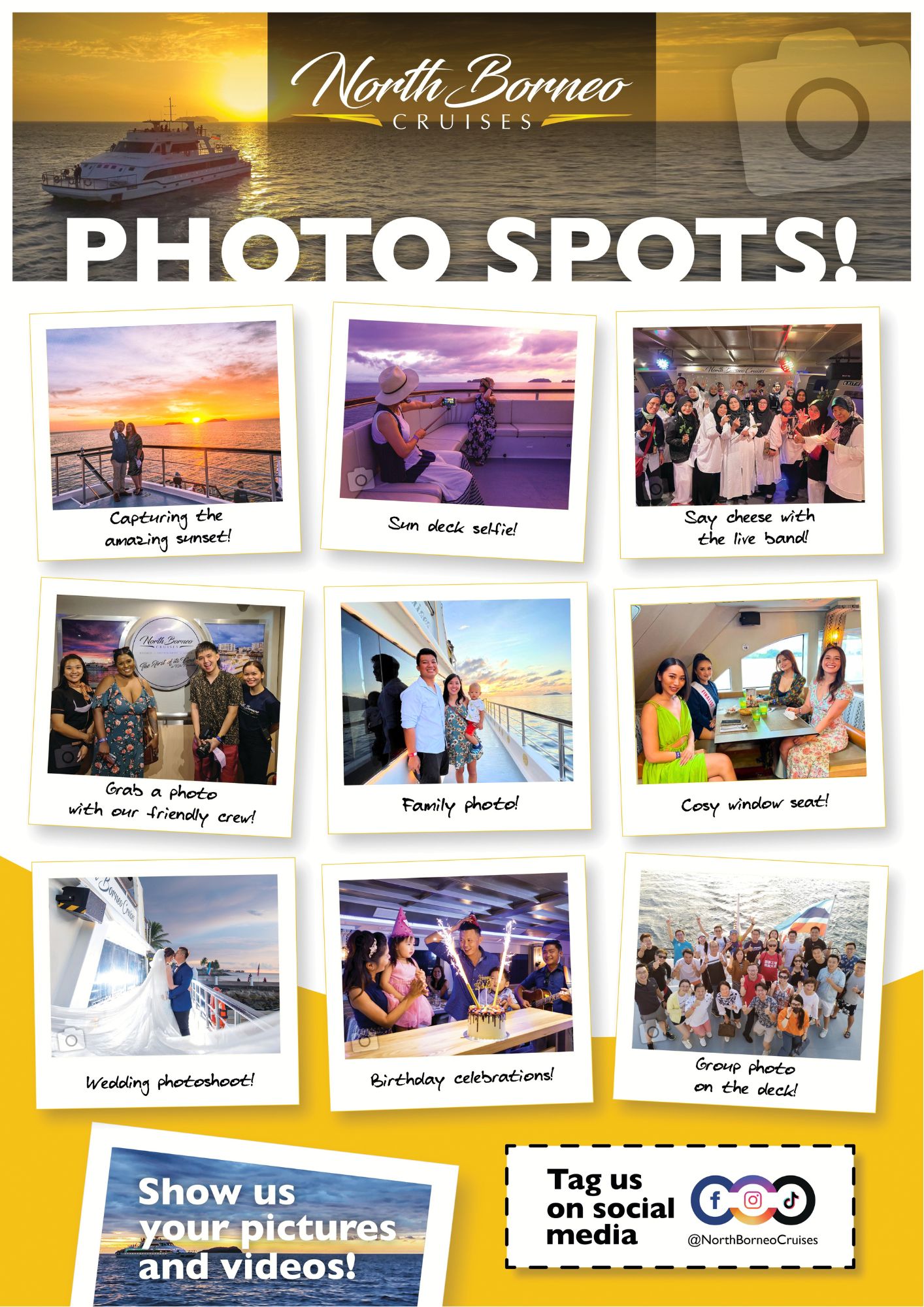 North Borneo Cruises Photo Spots